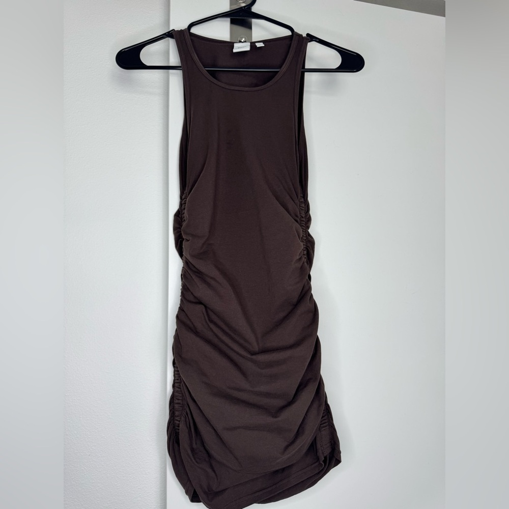 ARITZIA mini brown dress